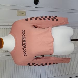 Van's crop long sleeve t-shirt